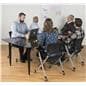 24 x 18 Magnetic Glass Whiteboard for Offices