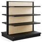 retail gondola shelving for product merchandising
