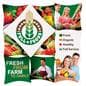 Set of 9 custom panels for GEOEC3X3E 3D display with dye-sublimated graphics