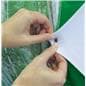 Pop up displays with button fabric graphics