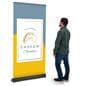 Roll up banner with stable stand