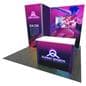 10x10 Exhibit Booth with counter