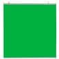 Hanging green screen backdrop with 2 aluminum snap rails included