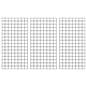 Gridwall panel display  in set of 3
