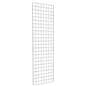 6’ White Wire Grid Panel Displaying Products