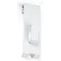Gloss white gridwall utility notch hook