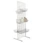 Grid panel legs create double-sided gridwall displays