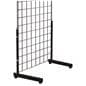 L-shaped gridwall legs mount to grid panels with included hardware