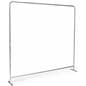 Chroma key fabric backdrop includes aluminum frame