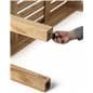 Wooden Stacking Tables with Floor Leveler Option