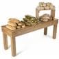 Wooden Stacking Tables with Breads