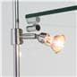 Display Showcases: SIiver Grace Tyler Showcases - Silver Painted MDF
