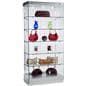 Display Showcases: Silver Grace Tyler Showcases - Silver Painted MDF