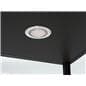 Modern LED Display Case with Canopy Spotlights