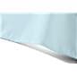Personalized banners with textured look and stitched seam