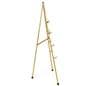 gold easel