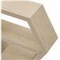 Floating Honeycomb Shelves with Smooth Edges