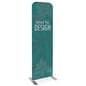 Personalized slip top banner stand with custom graphics 