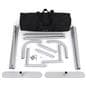 Personalized slip top banner stand with nylon carry case