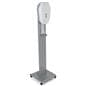Silver 5L rolling sanitization station