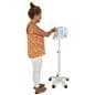 Respiratory hygiene station with convenient compartments 