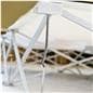 Quick fabric pop up banner with aluminum frame