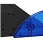 Hardware only premium banner stand with black base