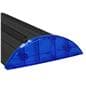 Hardware only premium banner stand with blue end caps