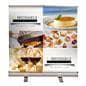 Budget tabletop banner stand with lightweight design 