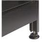 Aluminum Display Case Counter, Black Extrusions