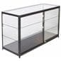 Retail Display Counter with LED Lights with 2 Adjustable Glass Shelves