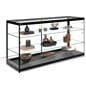Retail Display Counter with LED Lights, 38" Overall Height