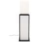 Acrylic display pedestal with LED lights and frosted white panel base