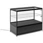 Illuminated Glass Merchandise Counter, 23.75" Overall Depth