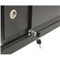 Lighted Glass Display Counter, 21.5" Shelf Depth