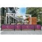 Connecting foot for ICBCPR_Barrier offers flexible configuration of cafe barriers