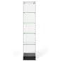 Tower display with small footprint