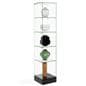 Tower display with black MDF base