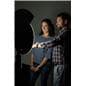 Promotional tablet selfie booth with bright beauty light for photos 