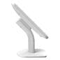 Countertop Samsung Galaxy tablet holder showcasing the smooth and graceful side profile of this unit