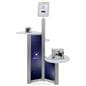 Customized iPad retail display with double-sided graphic panels
