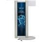 Custom replacement graphics for IPDTBL2G iPad floor stand is easily replaceable