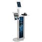 Custom replacement graphics for IPDTBL2G iPad floor stand with fade-resistant UV printing