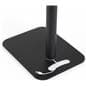 Floor to Counter Public Tablet Holder with Cable Management