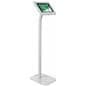 Floor to Counter Tamper-Proof Tablet Holder in Landscape Orientation