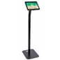 iPad pro floor stand holder in landscape orientation 