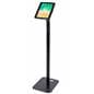 iPad pro floor stand holder with sturdy metal base