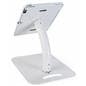 Adjustable 12.9 iPad pro stand with gooseneck arm pole 