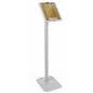 Adjustable 12.9 iPad pro stand with electronic tablet 