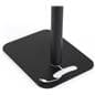 Branded iPad survey stand with built-in cable management 